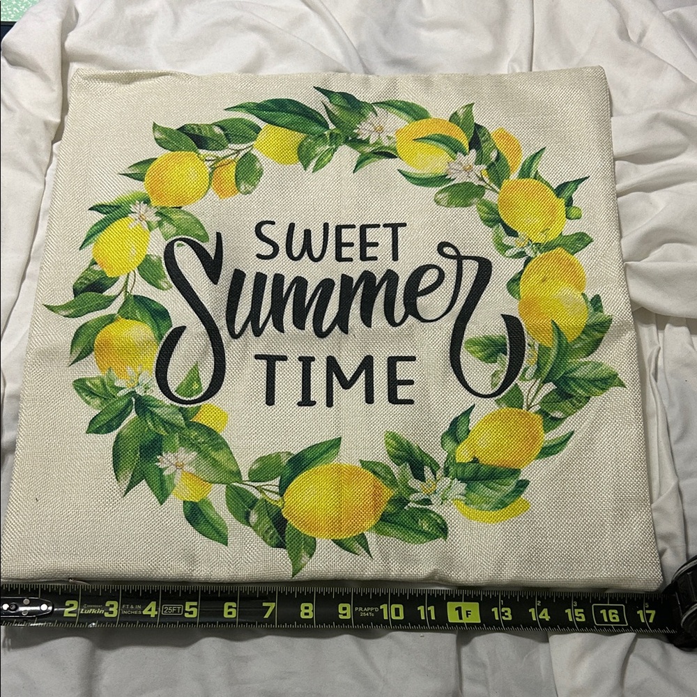 Sweet Summer Time Pillow Cover (Last Call)